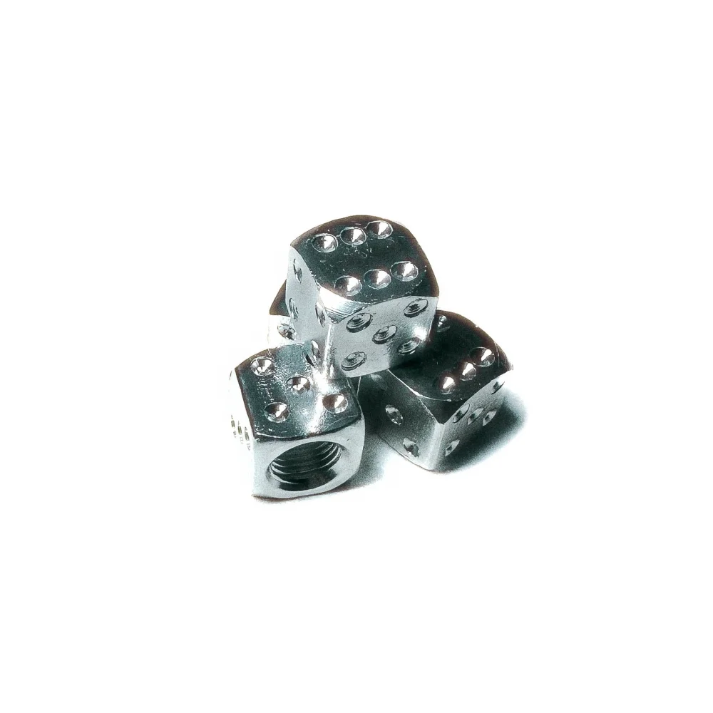 "LOADED" Dice Stem Caps